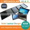 3000mAh flexible solar power bank solar charger laptop for mobile phone, tablet,smart phone and various digital devices