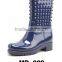 Women Fashion Clear PVC Rain Boots MD-001