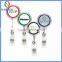 new colorful high quality badge reel, retractable badge reel, badge reel with alligator clip