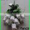 18 heads decoration cheap artificial flower rose bud