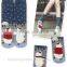 Best selling high quality competitive price lovely cartoon women socks terry socks