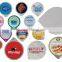 Printing yogurt seal cap with tab