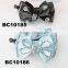 fashion fabric hair bow banana clip with stones