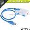 High quality blue for mac os USB 3.0 male to HDMI female adapter