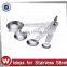 4 Piece High Quality Stainless Steel Measuring Spoons Set