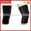 V-660 Custom adjustable knee sports support copper compression knee sleeve and patellar neoprene knee brace