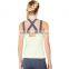 custom active wear, yoga wear, nylon sports singlet