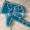 printed foam game palm sponge finger cheering hands for game cheering LS-F-011-A