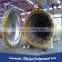 Automatic thermo treated wood autoclave