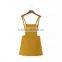 wholesale clothing corduroy suspender skirt