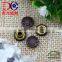 Fashion metal button manufacture jean rivet with embossed logo