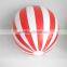 Colorful Ellipse Beach Ball, Kids US Flag Beach Ball