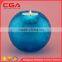 Glass ball shaple candle holder,purely hand painted pattern.
