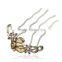 NEW Fashion Butterfly Crystal Rhinestone bride Hair Comb Clip 5 Color