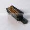 SMT 24pin gold plated pogo pin power connector in PCB