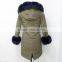 PK019 New design factory price women parka jacket