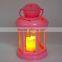 Promotion Poppas BS10 Classic ABS Plastic Cheap Hurricane lantern,Colorful windproof candle lantern