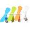 Mix color (2pcs/lot) Portable Mini USB Fans Compatible with External Battery Power Bank & Android Smartphones with OTG Function                        
                                                Quality Choice