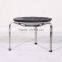 Home furniture Leather Round Stool Poul Kjarholm PK33 Round Stool