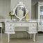 after neoclassical European style Antique bedroom furniture sets Bed Bedside table Wardrobe Dressing table Chair Commode