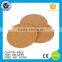 Personalized design flower shaped blank cork coaster wholesale
