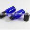 10ml perfume roller ball bottle Blue glass stainless steel bead bottle
