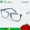 CP Injection Fake Acetate Old Fashion Wood Brush Optical Frames