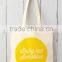 premium fashionable 100% cotton tote bags for promotion