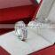 New Design Silver 925 Ring Band With Pink and White Stones