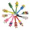 kids wooden toy musical instrument rattle