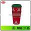 Bpa free 450 ml /350 ml Plastic material double wall take away coffee cups with screw lid