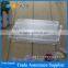 SM1-1105 Clear disposable plastic sushi plate for take away food