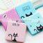 PU leather handmade foldable beauty folding compact cosmetic mirror for girls