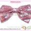 Merry Christmas hair bows red ribbon hair bow with white dots types of hair bands baby hair bands