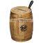 china factory FSC&BSCI OEM wooden kitchen beans storage gift bucket for home kitchenware tool