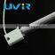 Halogen infrared single tube short wave white reflector emitter
