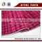 Manufacturer China Textile Design plaid pattern, Flocked grid fabric for Sofa Cover