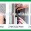 DIY magnetic screen door curtain