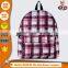 Name Brand vintage casual Teenage Girls School Backpack Bag Manufacturer In China