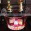 New Rechargeable Led Acrylic Ice Bucket, Illuminated Ice Bucket for Party