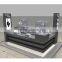 wooden display showcase mall jewelry kiosk for sale