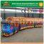 Newest family rides shopping mall amusement battery electric tourist train for sale