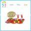 Wholesale custom high quality Wooden Pizza Party Set wood baby kids educational toy for sale
