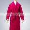 RED Cotton Bathrobe Men, Hotel Bathrobe