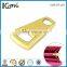 High quality gold fashion custom metal bag accessories zipper puller