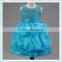 Stunning sweetheart blue beach wedding flower girl dresses girl wedding dresses kids party dress In apparel