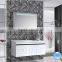 Modern design classic mirror pvc bathroom cabinet