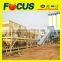 Good Perfomance Hzs90 Stationary Concrete Batching Plant with Belt Conveyor