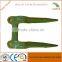 Combine harvester double forged finger guard knife