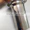 Glass Teapot with Stainless Steel Infuser, Modern Design Tea Pot